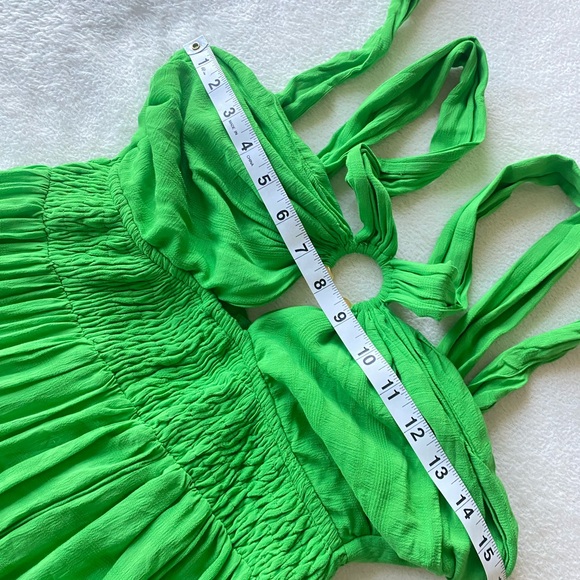 ☘️ Other Girls Hi low Maxi Dress with cut outs and tie straps - Picture 15 of 16